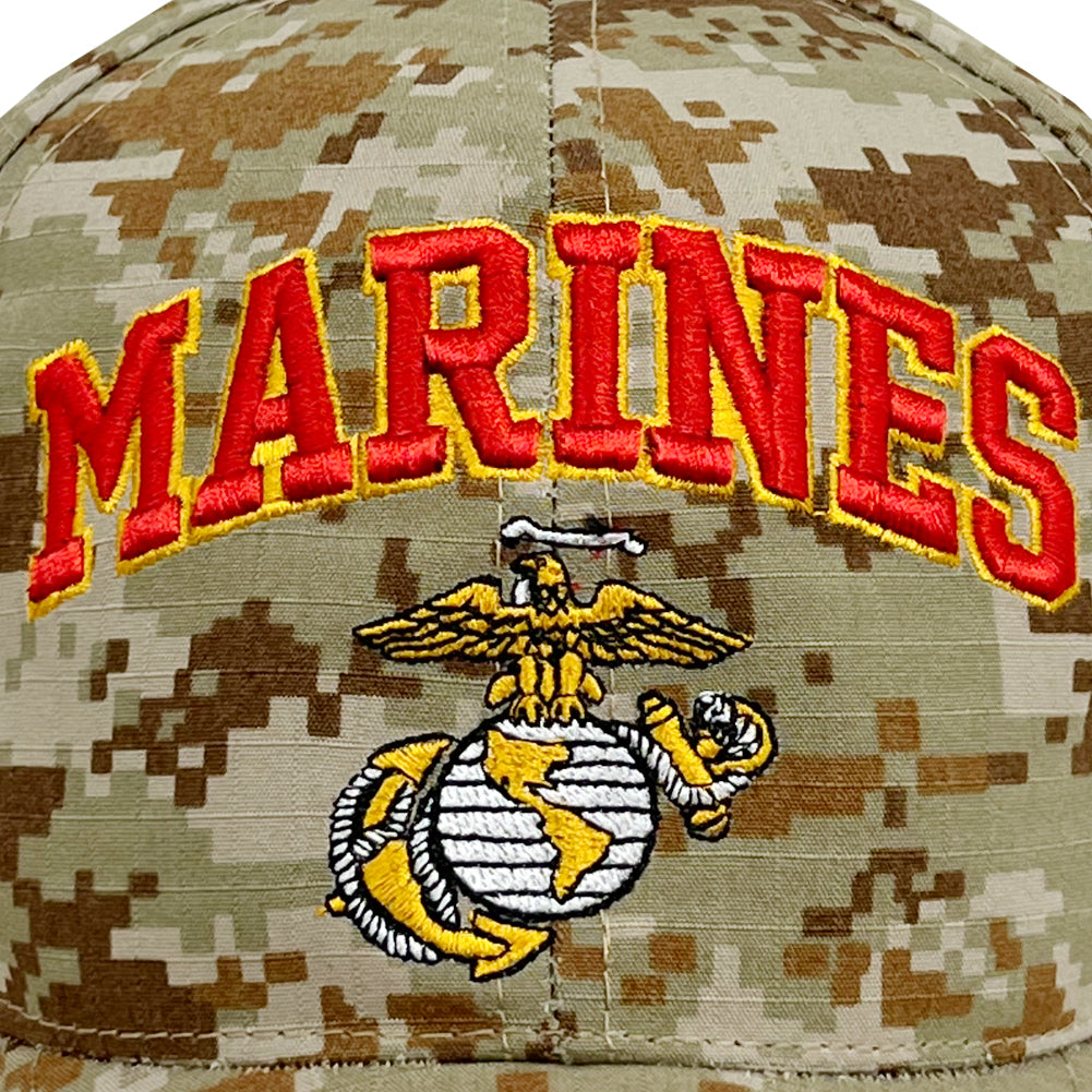 Marines Ega Veteran Digital Camo Hat