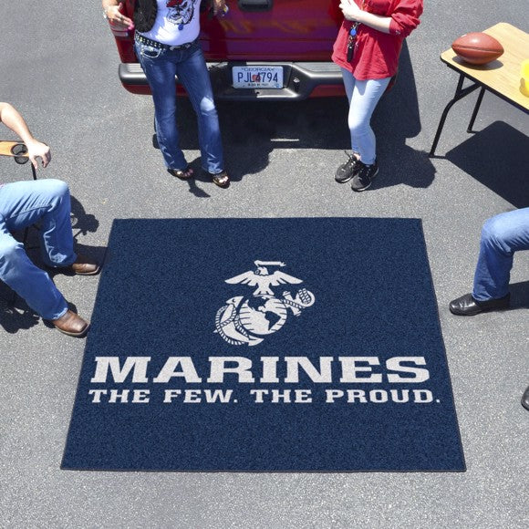 US Marines Tailgater Mat 5' X 6'