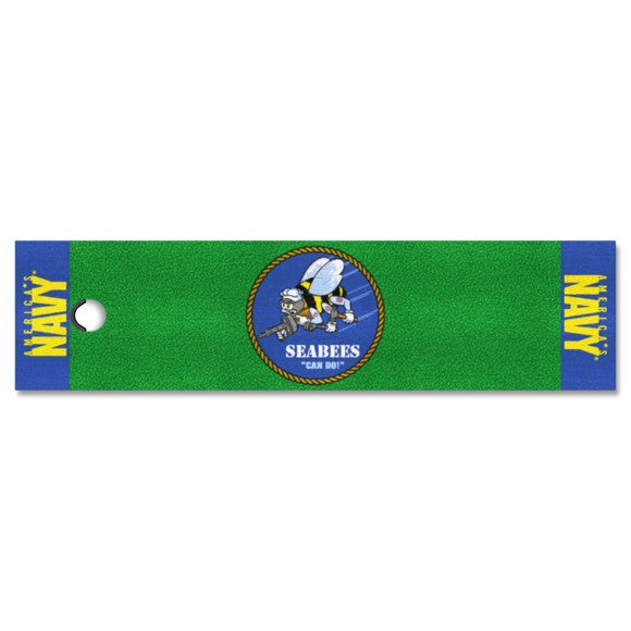 U.S. Navy Seabees Golf Putting Green Mat*