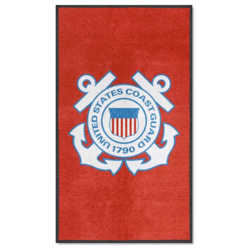 U.S. Coast Guard 3X5 Logo Mat - Portrait*