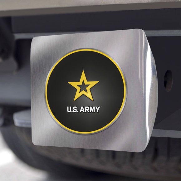 U.S. Army Hitch Cover (Chrome/Yellow)*