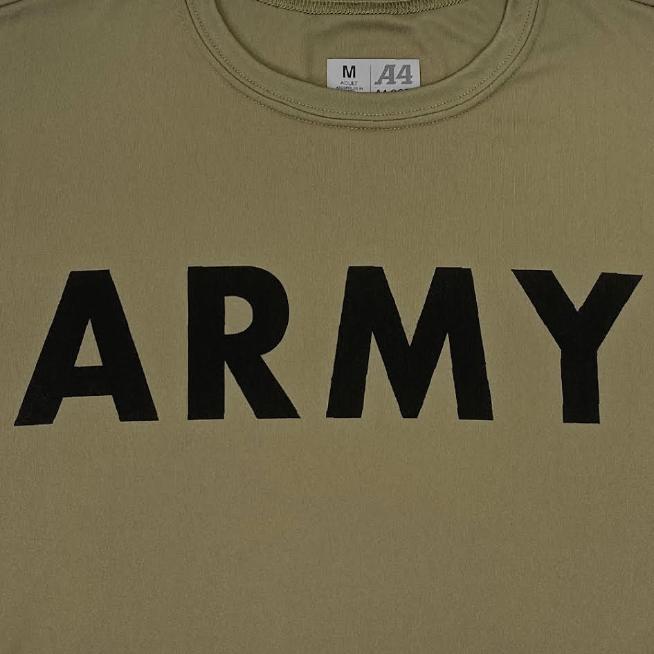 Army Logo Core Performance T-Shirt (Olive)