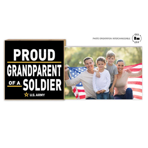 Army Floating Picture Frame Military Proud Grandparent*