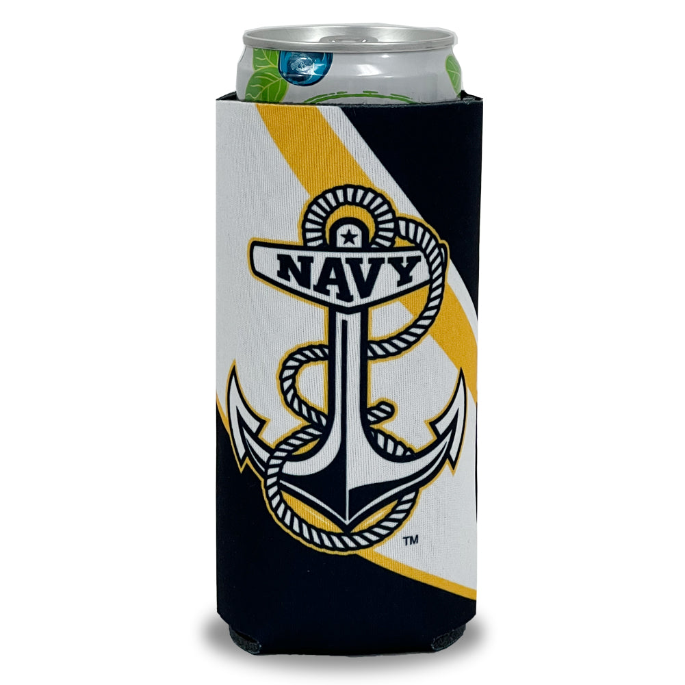 Navy Slim Fit 12oz Sublimated Can Holder