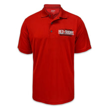 Load image into Gallery viewer, RED Friday Embroidered Performance Polo (Red)