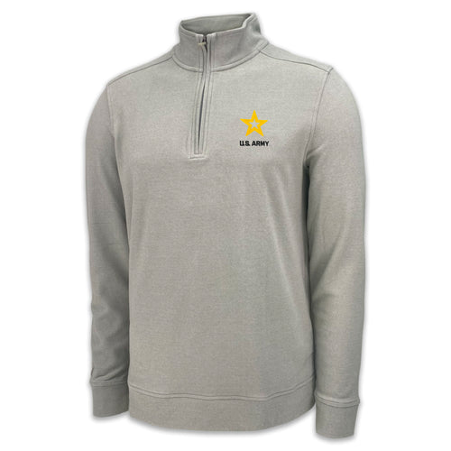 Army Subtle 1/4 Zip Pullover (Grey)