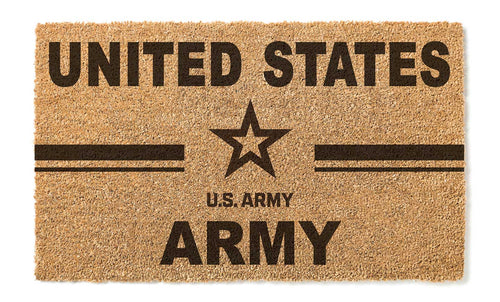 Army Star Stripe Doormat *