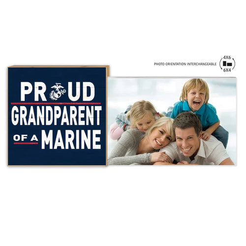 Marines Floating Picture Frame Military Proud Grandparent*