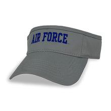 Load image into Gallery viewer, Air Force Cool Fit Performance Visor (Grey)