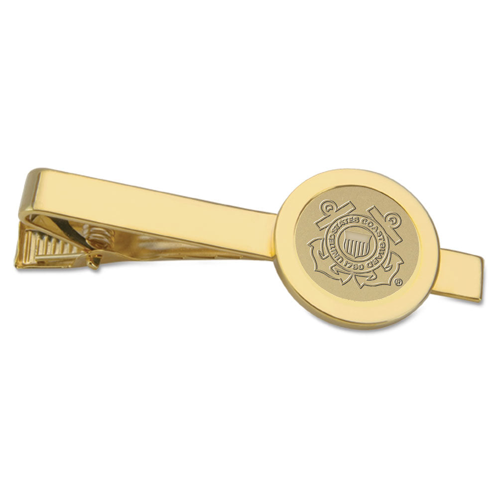 Coast Guard Seal Tie Bar (Gold)*