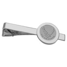 Load image into Gallery viewer, Air Force Wings Tie Bar (Silver)*