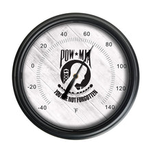 Load image into Gallery viewer, POW/MIA Indoor/Outdoor LED Thermometer*