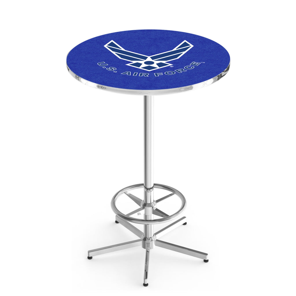 Air Force Wings Pub Table with Foot Rest