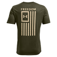 Load image into Gallery viewer, Under Armour Freedom Flag T-Shirt (OD Green/Sand)