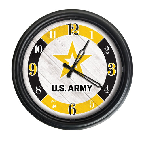 United States Army Indoor/Outdoor LED Wall Clock*