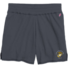 Load image into Gallery viewer, Marines Ladies Waffle Short (Graphite)