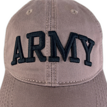 Load image into Gallery viewer, Army Arch Twill Hat (Driftwood)