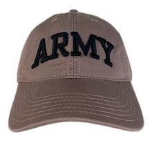 Load image into Gallery viewer, Army Arch Twill Hat (Driftwood)