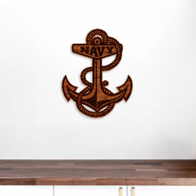 Load image into Gallery viewer, USNA Anchor Wall Hanging*