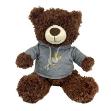 Load image into Gallery viewer, USMC EGA Frizzy Bear (Grey Hood)