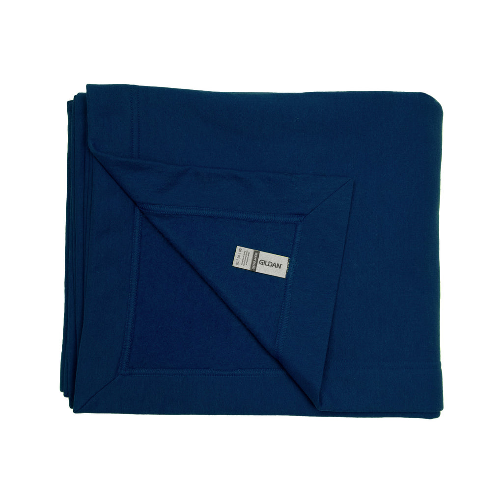 Navy Anchor DryBlend Fleece Stadium Blanket (Navy)