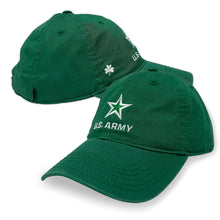 Load image into Gallery viewer, Army Star Shamrock Hat