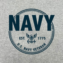 Load image into Gallery viewer, Navy Veteran T-Shirt