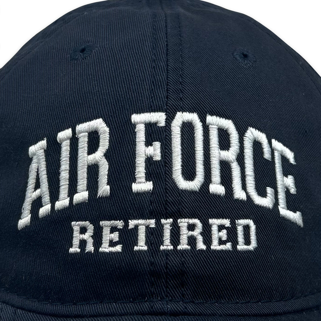 Air Force Retired Relaxed Twill Hat (Navy)