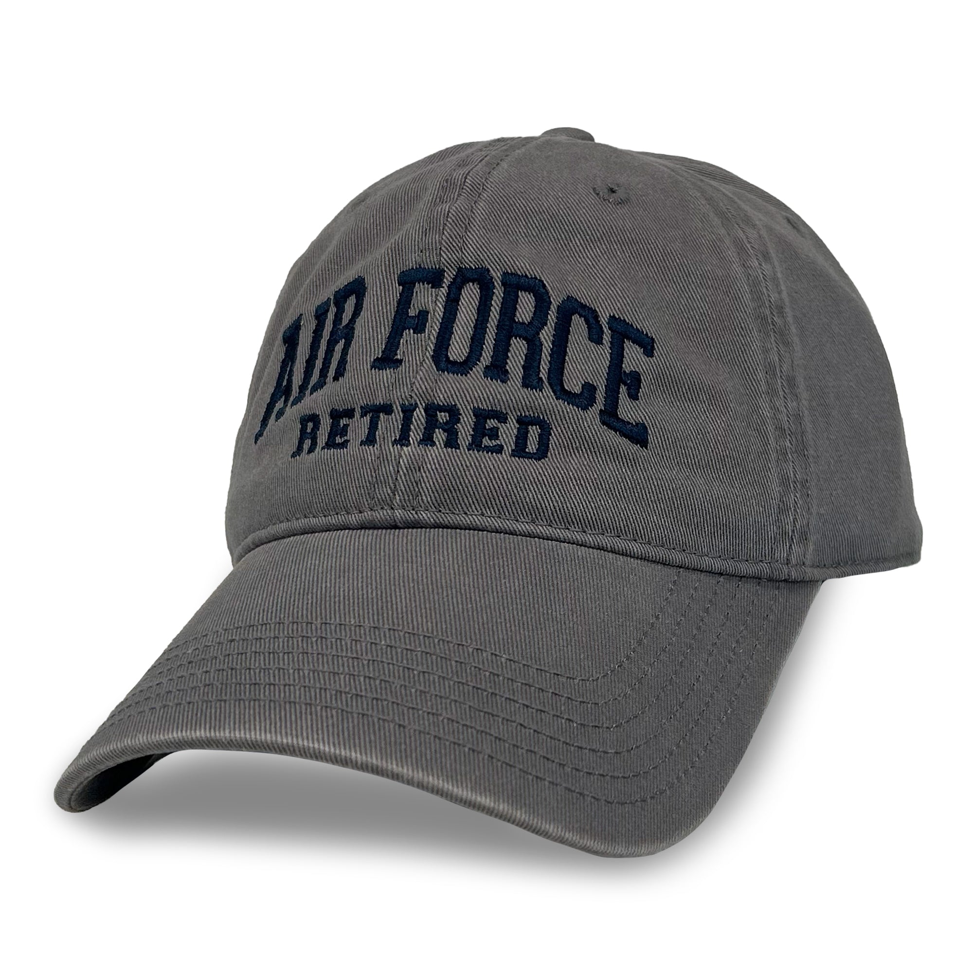 Air Force Retired Relaxed Twill Hat (Grey)