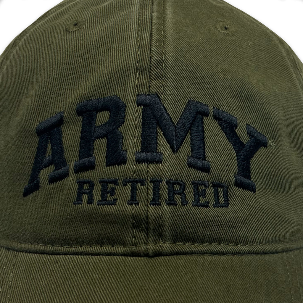 Army Retired Relaxed Twill Hat (Olive)