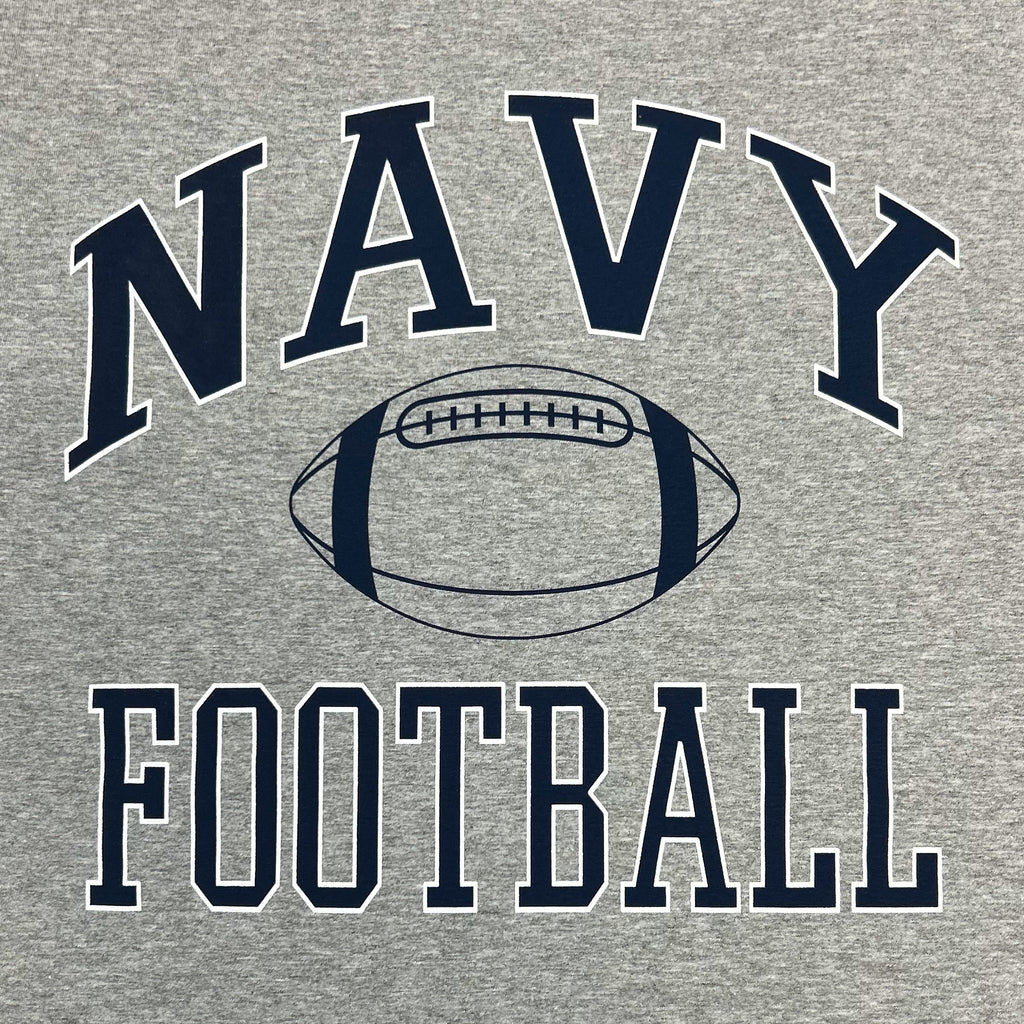 USNA Football T-Shirt (Grey)