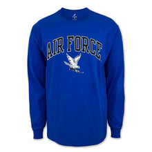 Load image into Gallery viewer, USAFA Falcons Long Sleeve T-Shirt (Royal)