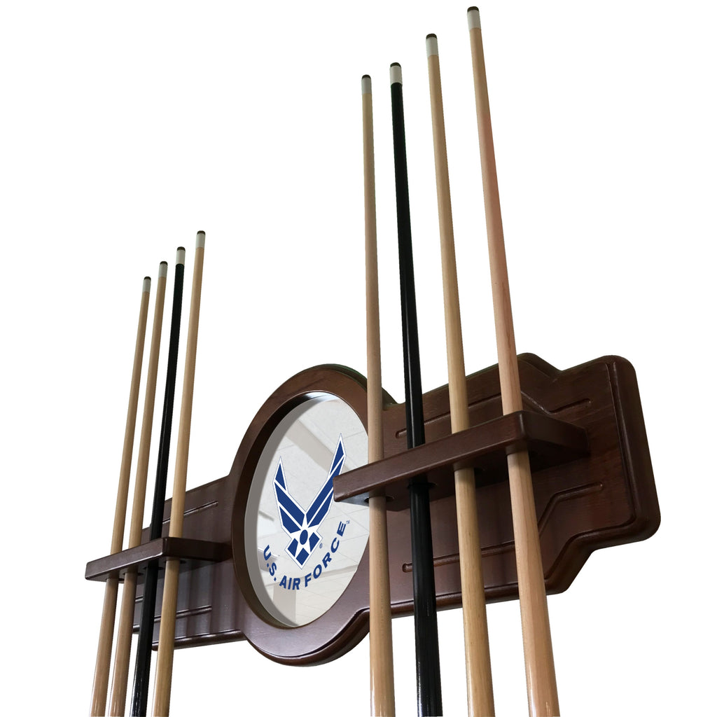 Air Force Wings Solid Wood Cue Rack