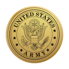 Load image into Gallery viewer, United States Army Century Gold Engraved Certificate Frame (Vertical)*