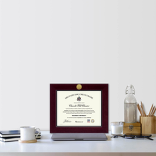 Load image into Gallery viewer, United States Army Century Gold Engraved Certificate Frame (Horizontal)*