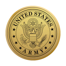 Load image into Gallery viewer, United States Army Century Gold Engraved Certificate Frame (Horizontal)*