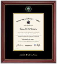 Load image into Gallery viewer, United States Army Masterpiece Medallion Certificate Frame (Vertical)*