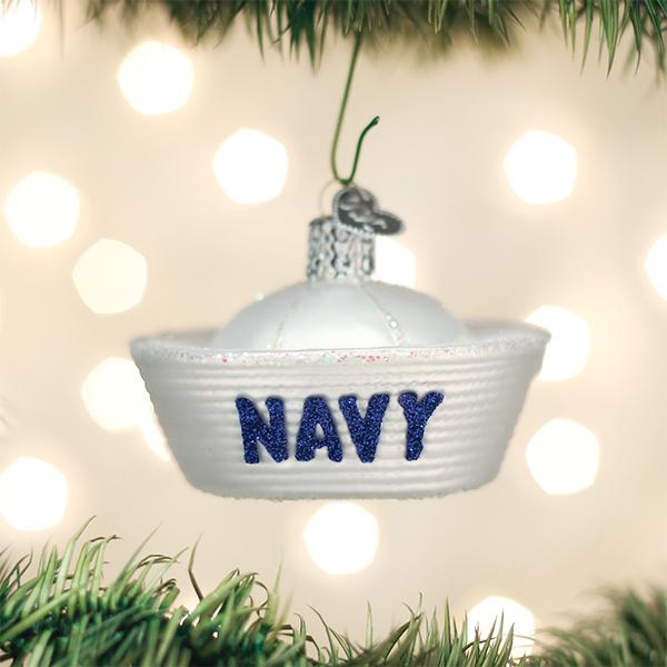 Navy Sailor Cap Ornament