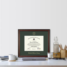 Load image into Gallery viewer, United States Army Gold Embossed Studio Certificate Frame (Horizontal)*