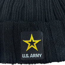 Load image into Gallery viewer, Army Star Watchman Knit (Black)