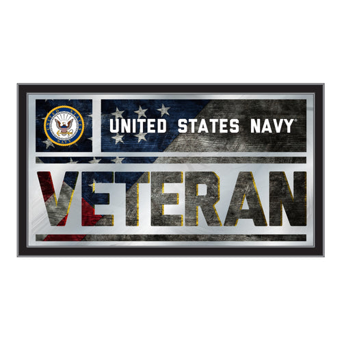 United States Navy Veteran Wall Mirror