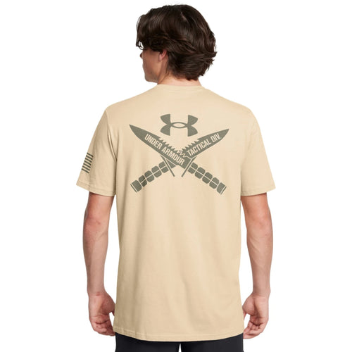 Under Armour Freedom Tac Logo T-Shirt (Sand)