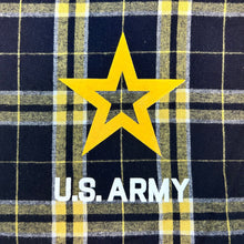 Load image into Gallery viewer, Army Star Premium Flannel Blanket (Black/Gold)