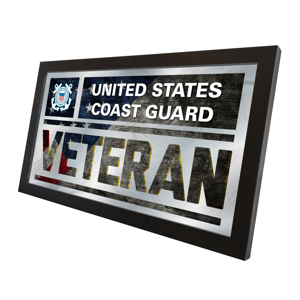 United States Coast Guard Veteran Wall Mirror