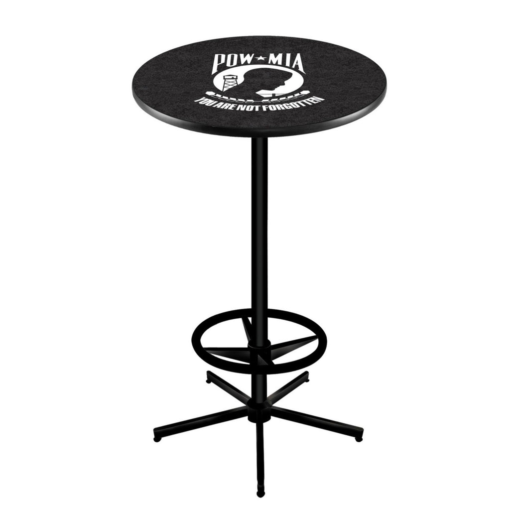 POW/MIA Pub Table with Foot Rest*