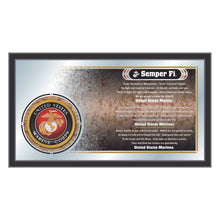 Load image into Gallery viewer, United States Marine Corps Hymn Wall Mirror*