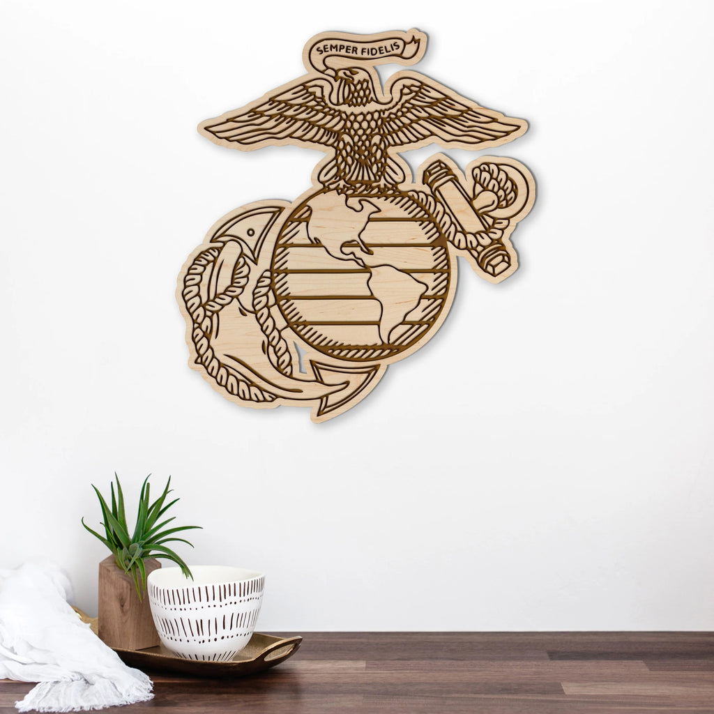 Marines Emblem Wall Hanging