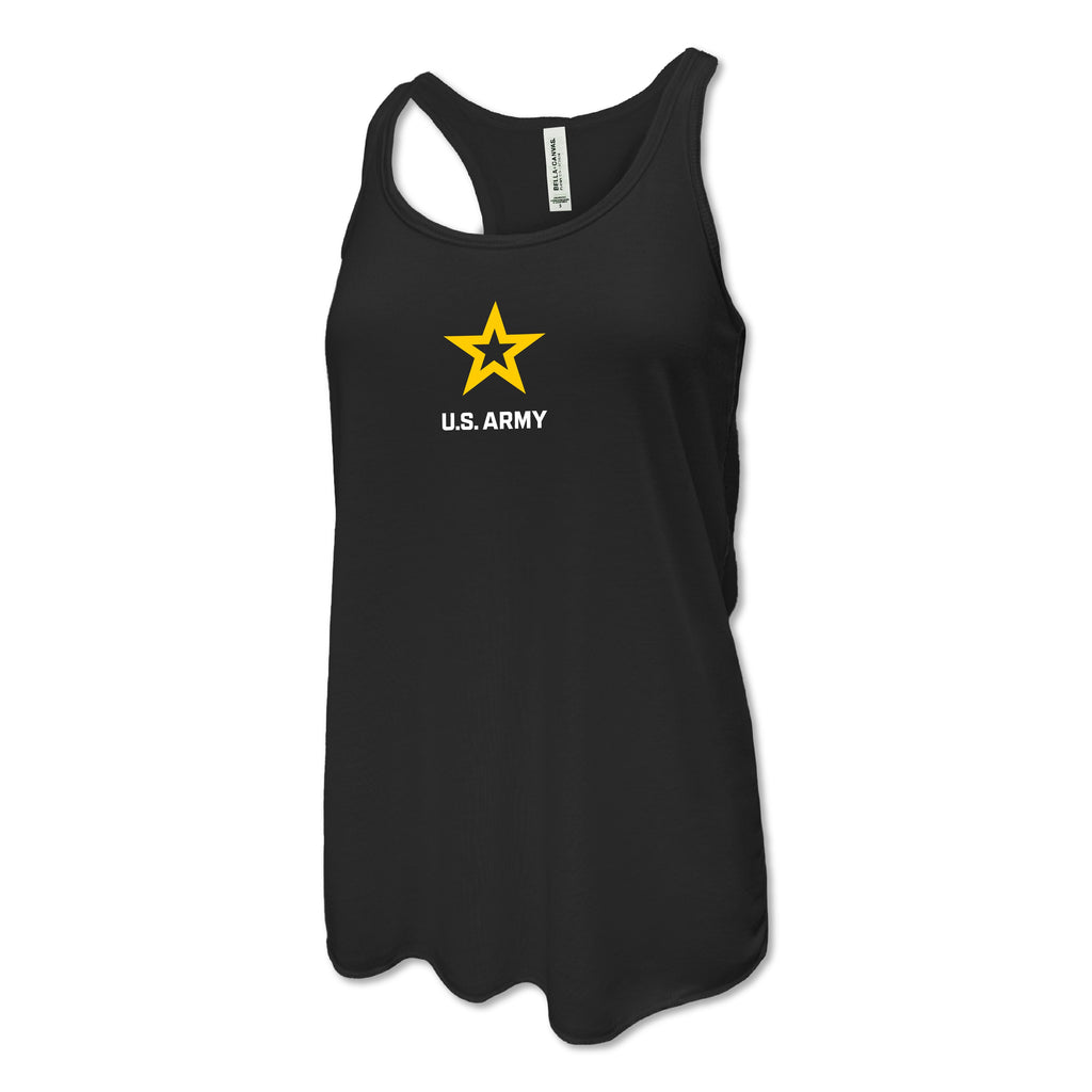 Army Ladies Star Racerback