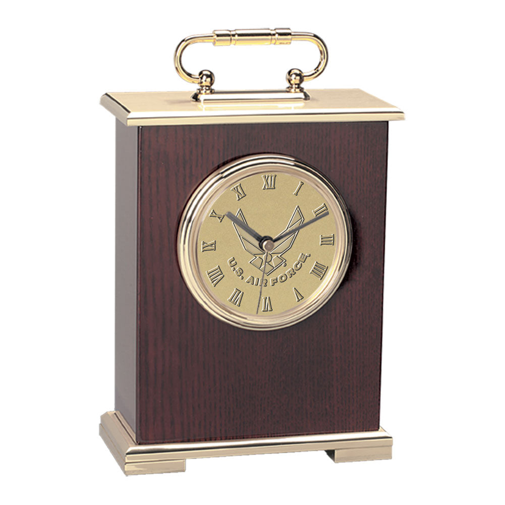 Air Force Wings Le Grande Carriage Clock (Gold)*