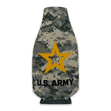 Load image into Gallery viewer, United States Army Star Bottle Cooler (Camo)